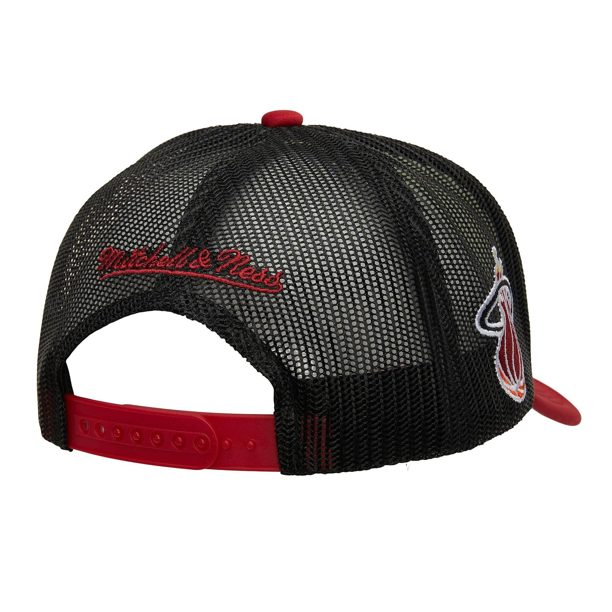 Mitchell & Ness Miami HEAT 1990 All-Star Trucker Snapback – Miami