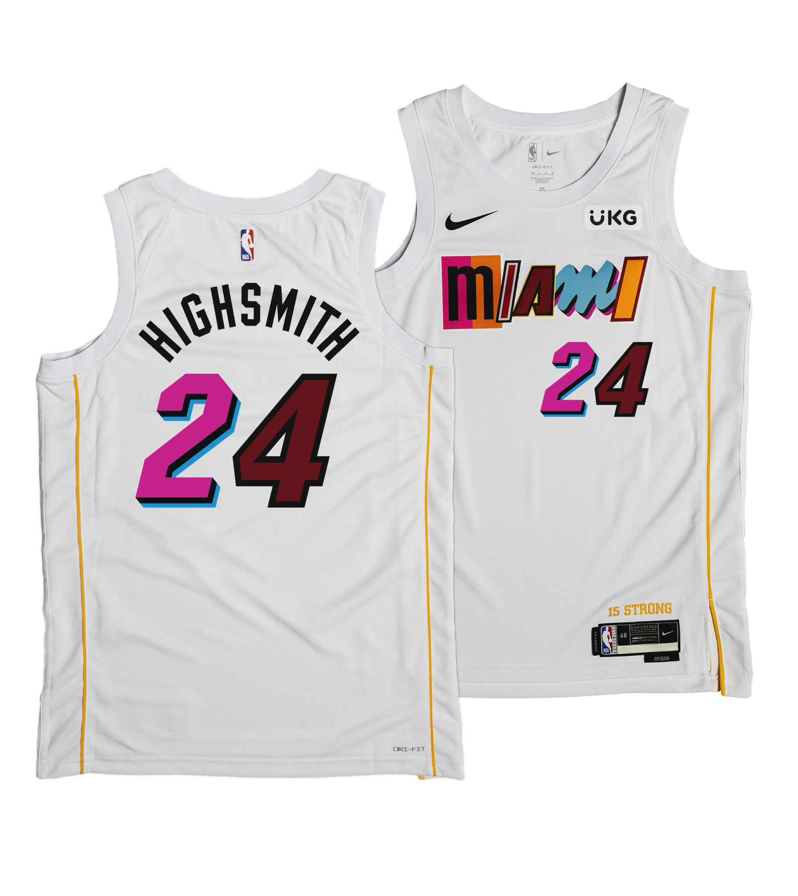 Haywood Highsmith Nike Miami Mashup Vol. 2 Swingman Jersey - Player's Choice Men's Jersey Nike   