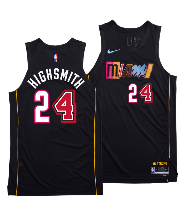 Haywood Highsmith Nike Miami HEAT Mashup Swingman Jersey - Player's Choice Men's Jersey Nike   