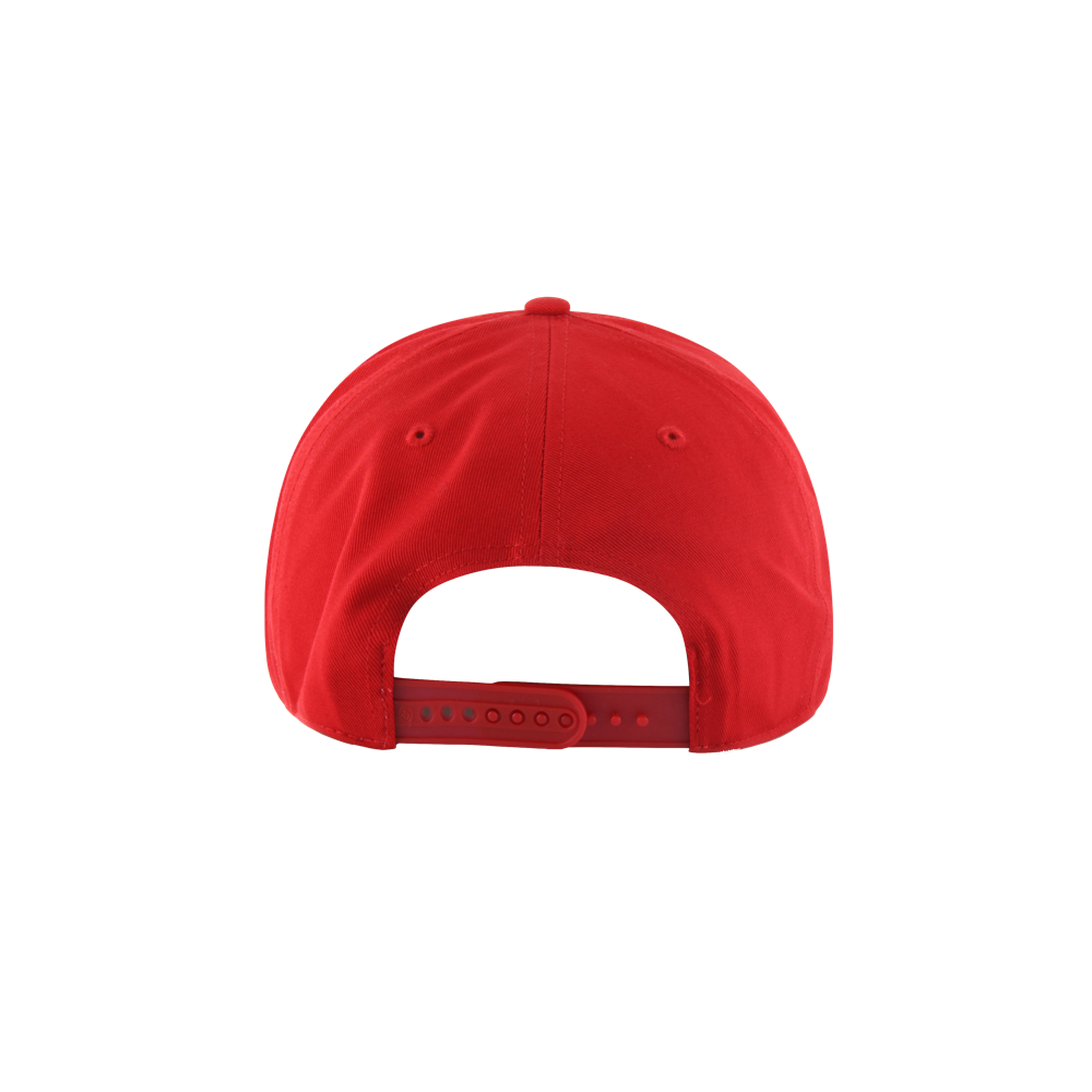 '47 Brand HEAT Culture: Blood Red Wordmark Snapback Unisex Caps '47 Brand   