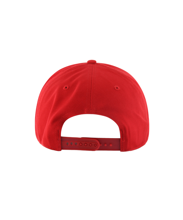 '47 Brand HEAT Culture: Blood Red Wordmark Snapback Unisex Caps '47 Brand   