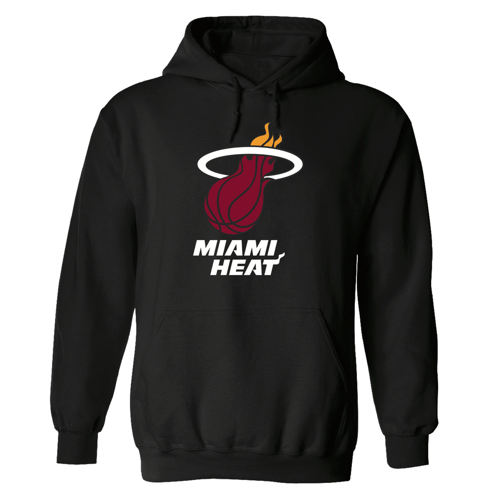 Miami HEAT Logo Hoodie MENSOUTERWEAR ITEM OF THE GAME    - featured image