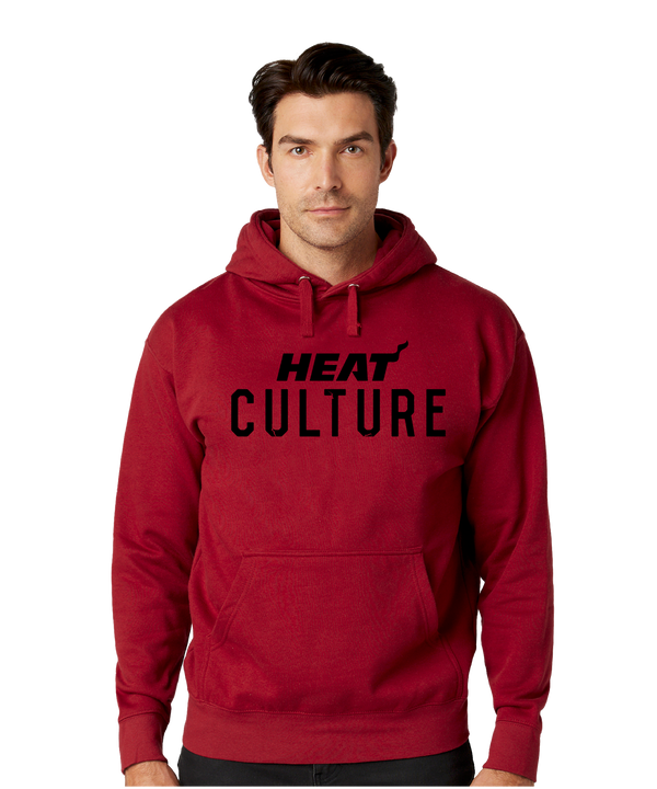 Miami HEAT Culture: Blood Red Hoodie Men's Hoodie Item Of The Game   