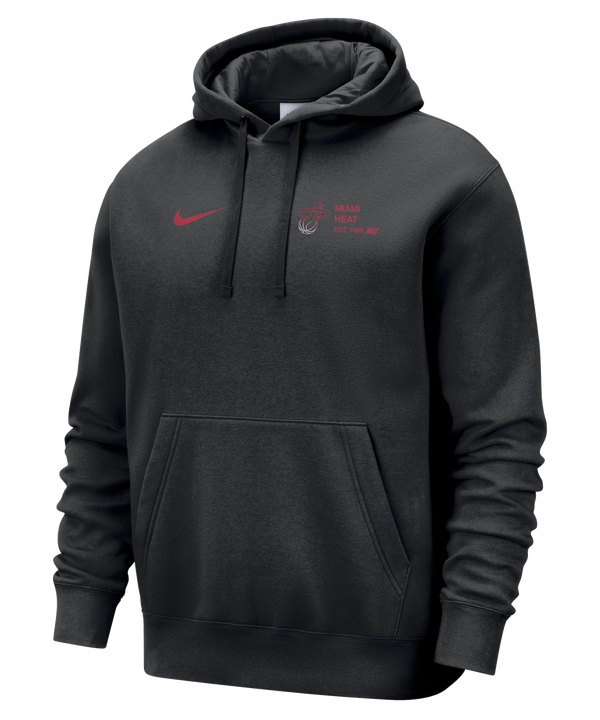 Nike Miami HEAT 2024 Club Pullover Hoodie Men's Hoodie Nike   