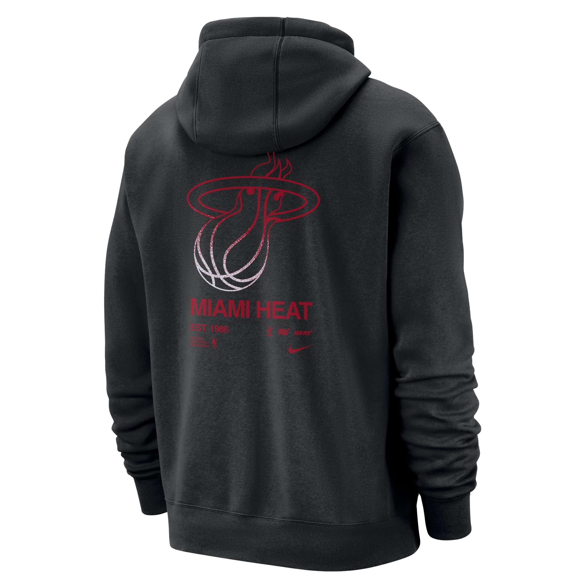 Nike Miami HEAT 2024 Club Pullover Hoodie Men's Hoodie Nike   