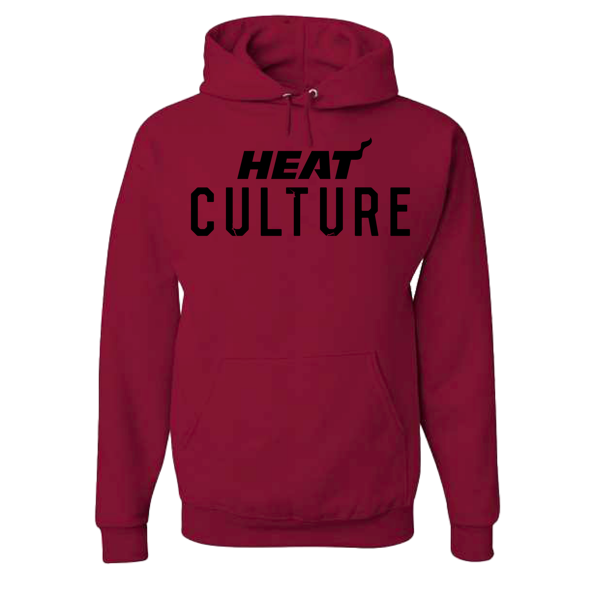 Miami HEAT Culture: Blood Red Hoodie Men's Hoodie Item Of The Game   