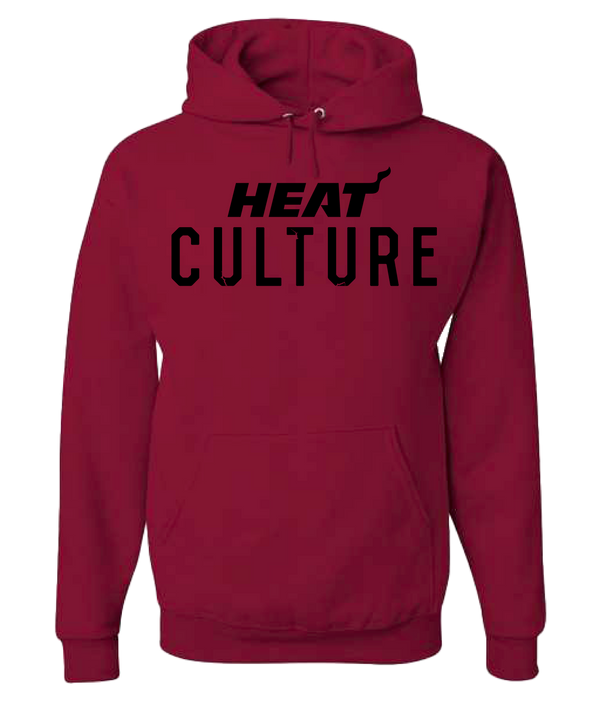 Miami HEAT Culture: Blood Red Hoodie Men's Hoodie Item Of The Game   