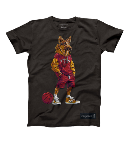 Miami HEAT X Hoop Dogs Black Tee