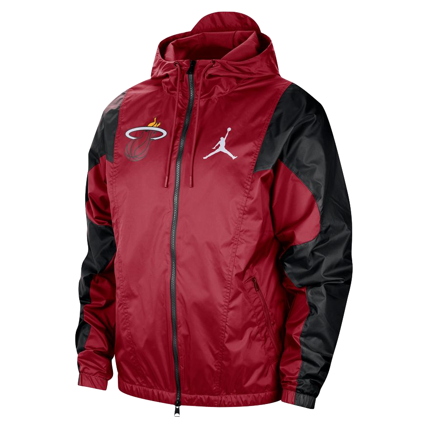 Jordan Brand Miami HEAT Statement Courtside Jacket Men's Jacket Nike   