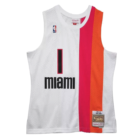 Chris Bosh Mitchell & Ness Miami HEAT 2011-2012 Swingman Jersey Men's Jersey Mitchell & Ness