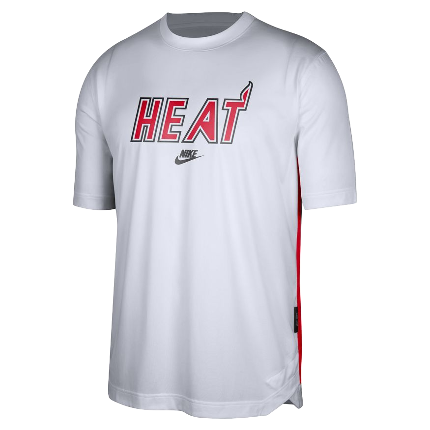 Nike Miami HEAT Classic Edition Warmup Tee Men's Tee Nike   