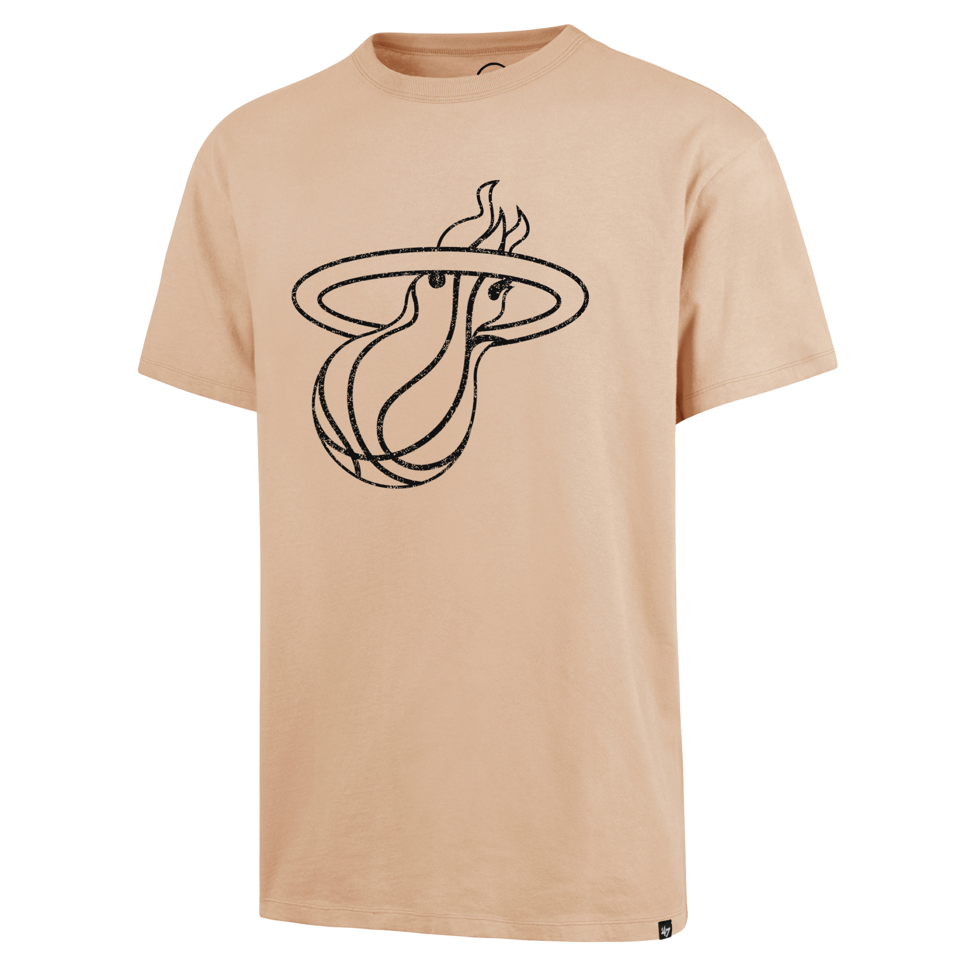 '47 Brand Miami HEAT Logo Imprint Tee Men's Tee '47 Brand