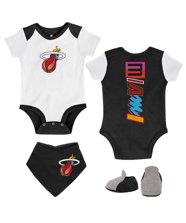 Court Culture Miami Mashup Vol. 2 Infant Creeper/Bib/Bootie Set Infant Set Court Culture   