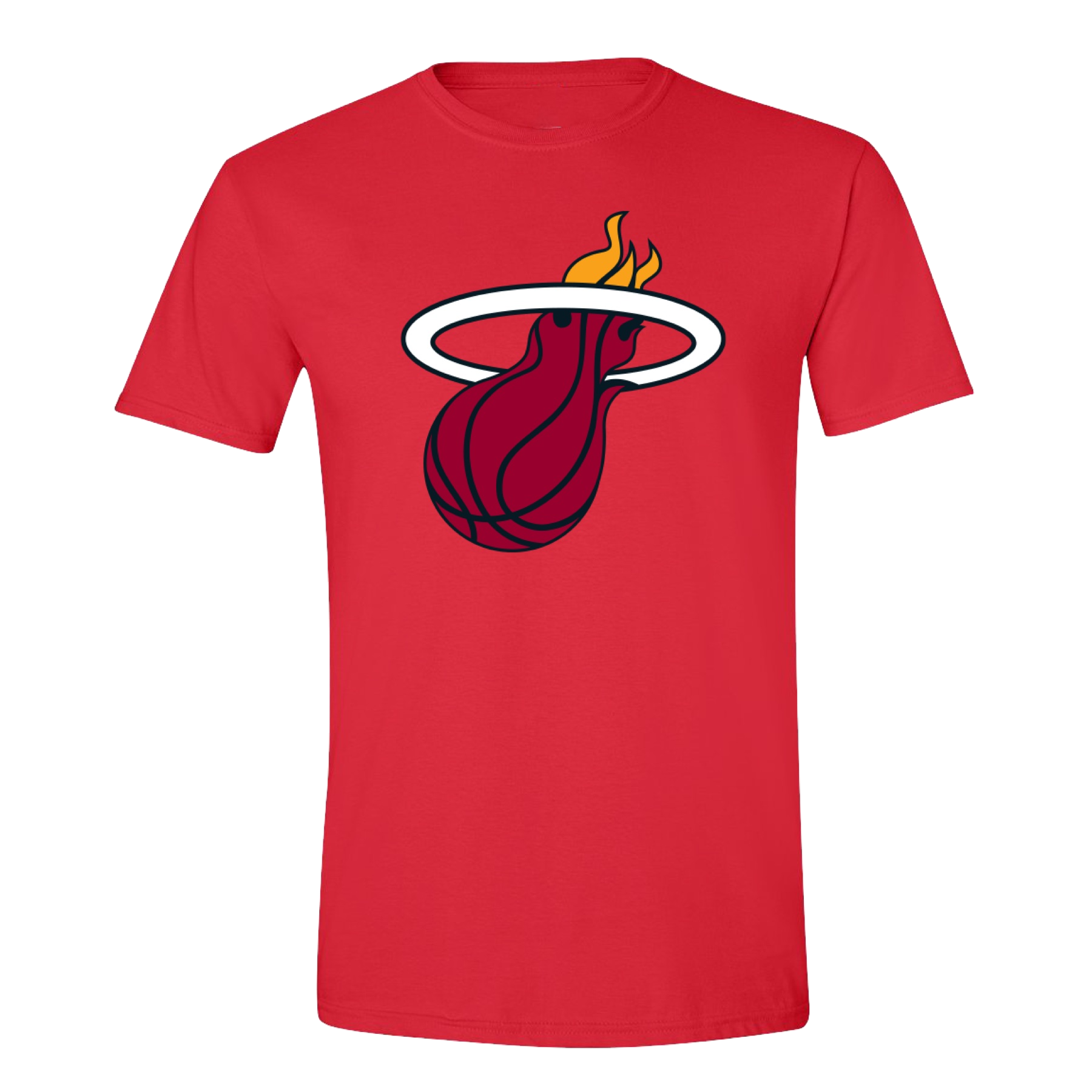 Miami HEAT Red Logo Tee Men's Tee Item Of The Game   