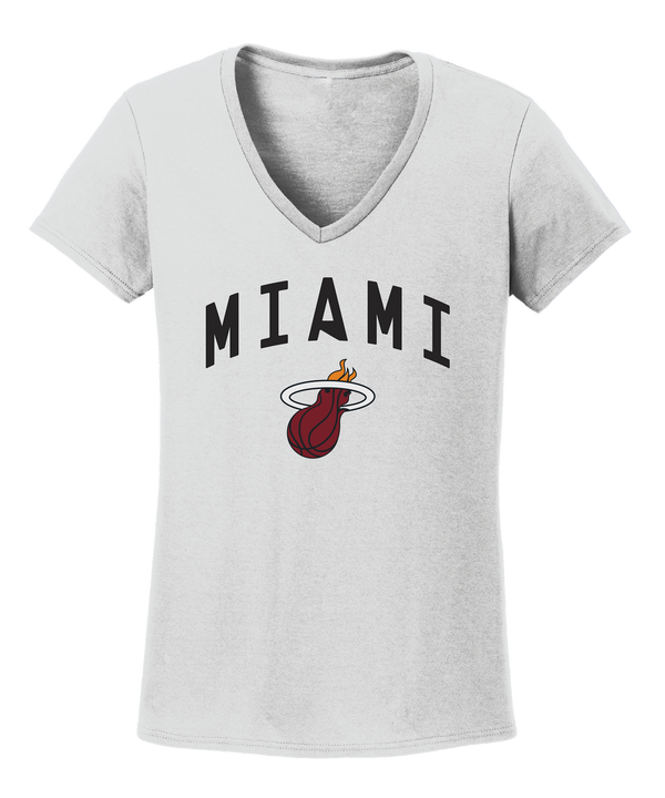 Miami HEAT Women's White Tee Women's Tee Item Of The Game   