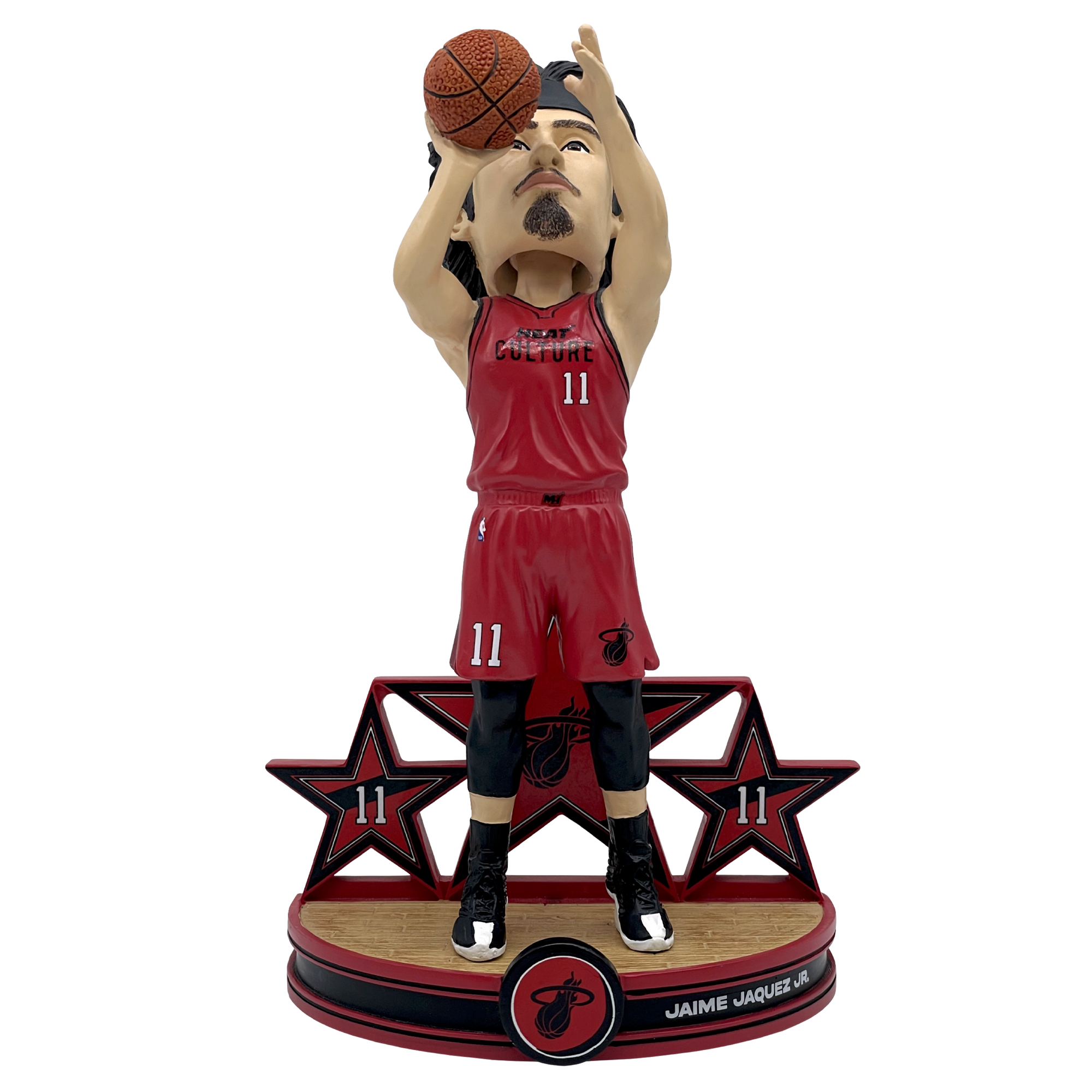 Jaime Jaquez Jr. HEAT Culture: Blood Red Bobblehead Novelties Forever Collectibles   