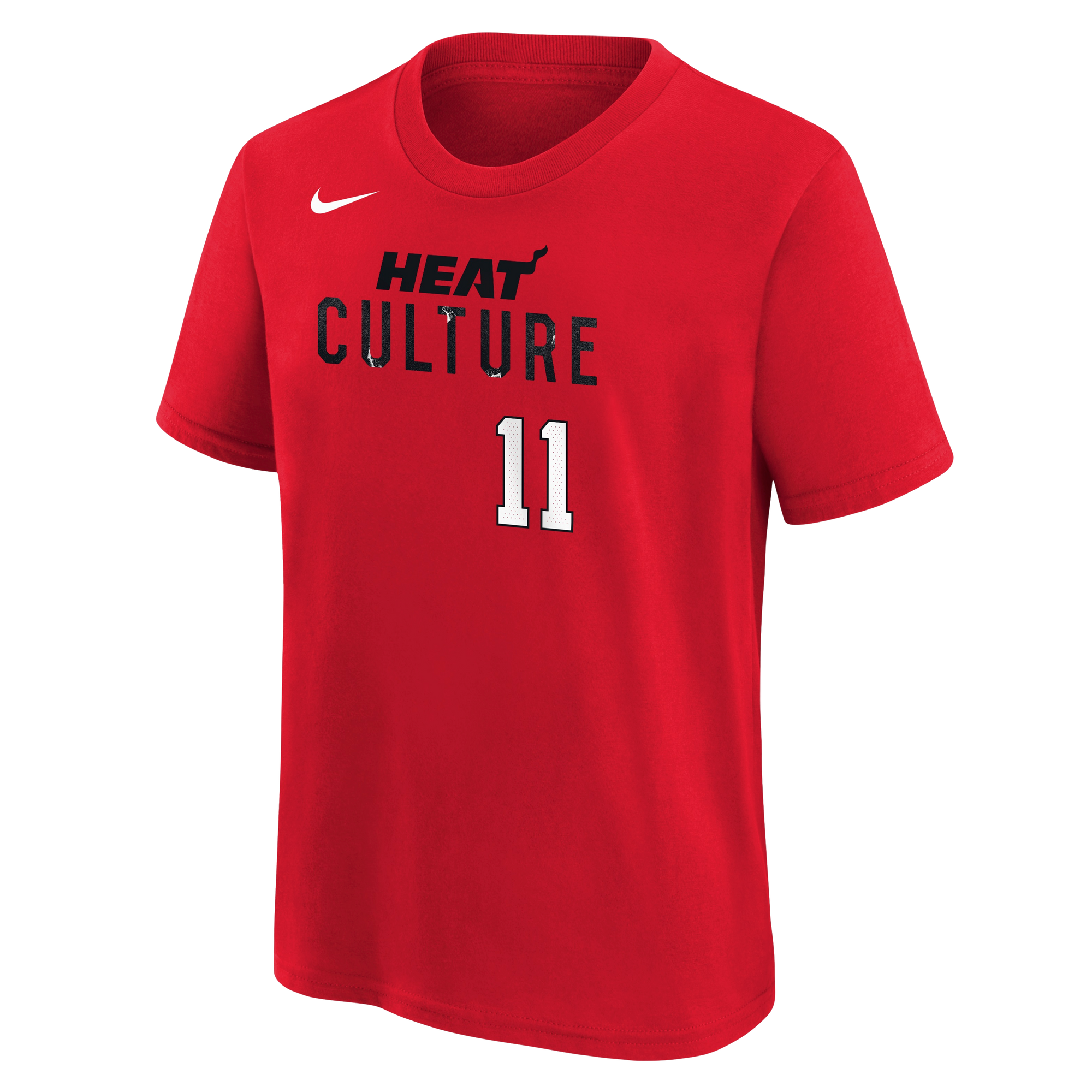 Jaime Jaquez Jr. Nike HEAT Culture: Blood Red Name & Number Kids Tee Kids Tee Nike