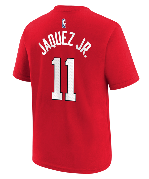 Jaime Jaquez Jr. Nike HEAT Culture: Blood Red Name & Number Kids Tee Kids Tee Nike