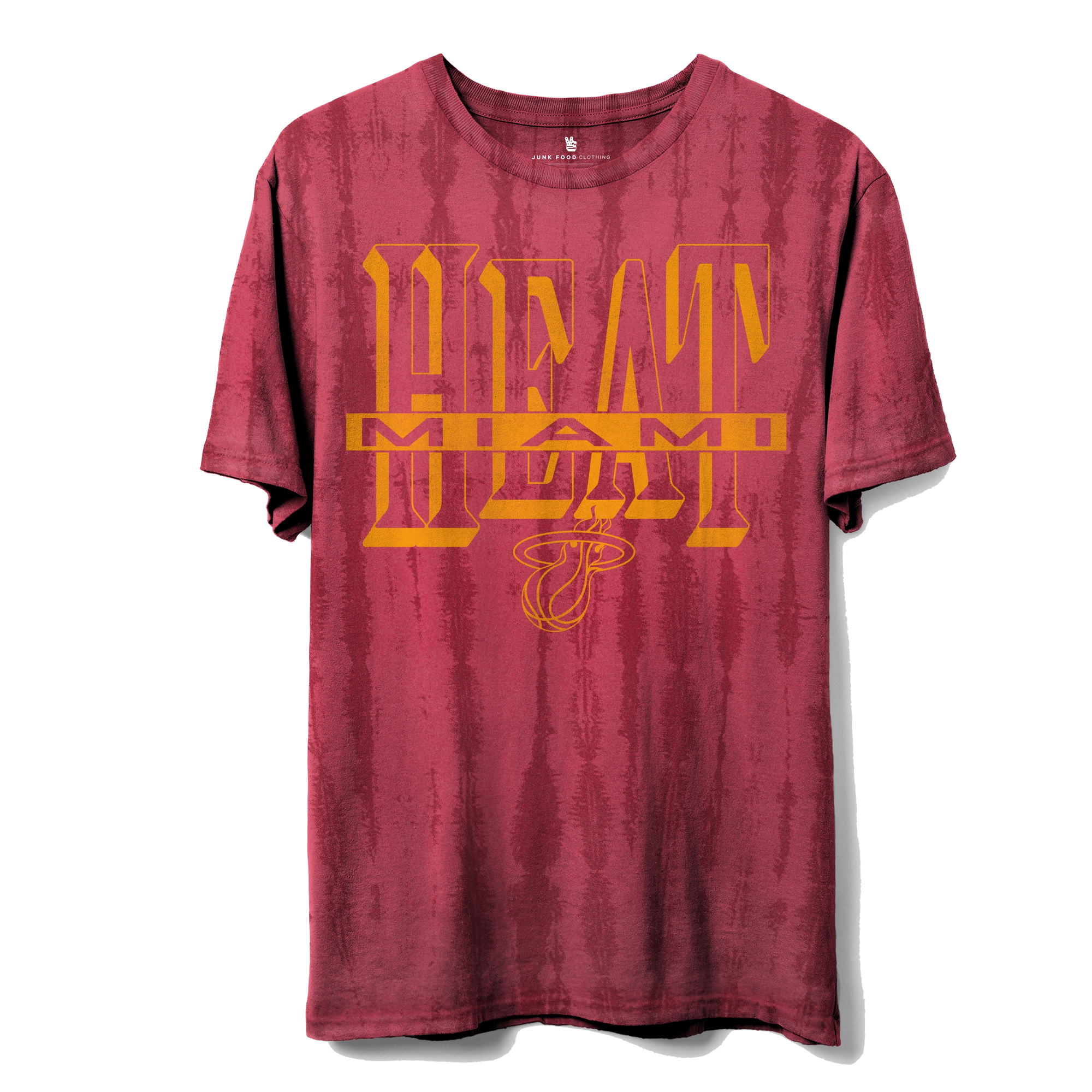 Junk Food Miami HEAT Tie-Dye Tee Unisex Tee Junk Food   