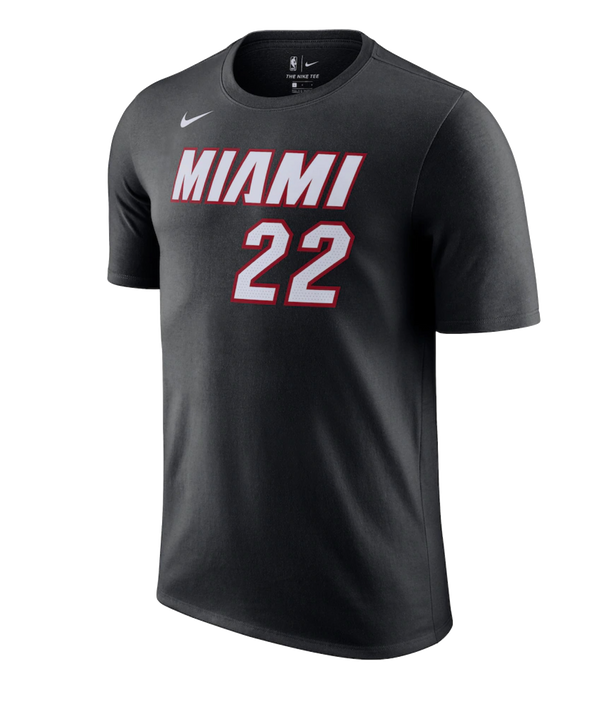 Jimmy Butler Nike Icon Black Name & Number Tee Men's Tee Nike   