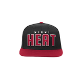 Miami HEAT Lockup Youth Snapback - 1