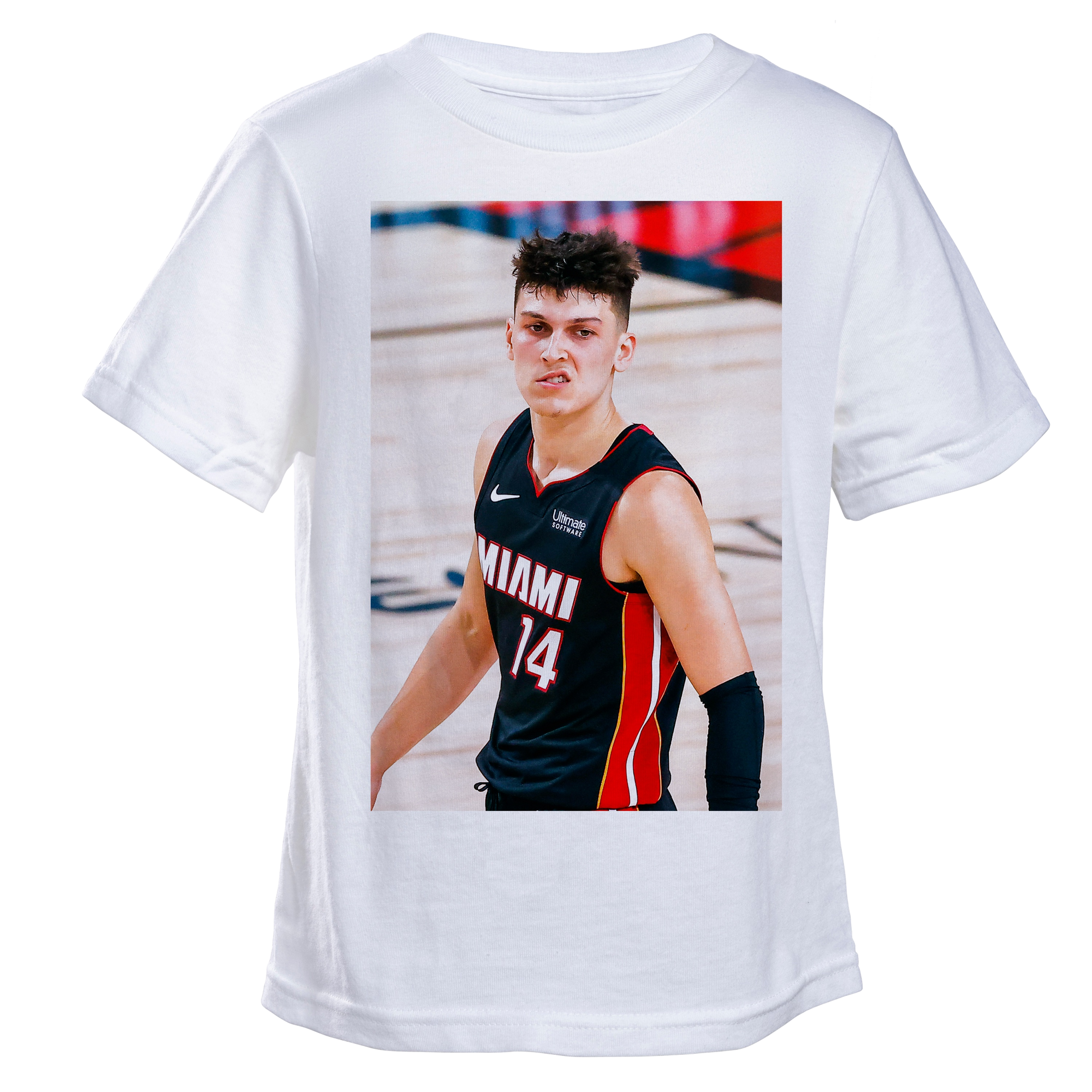 Court Culture Tyler Herro Snarl Youth White Tee Youth Tee Court Culture   