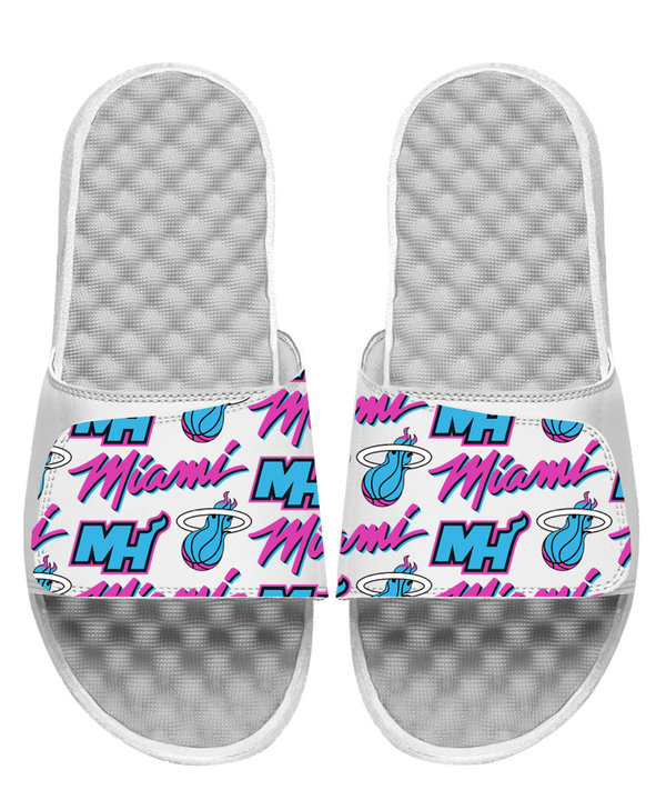 Islide Miami HEAT Original Vice Pattern Sandals Men's Footwear ISlide