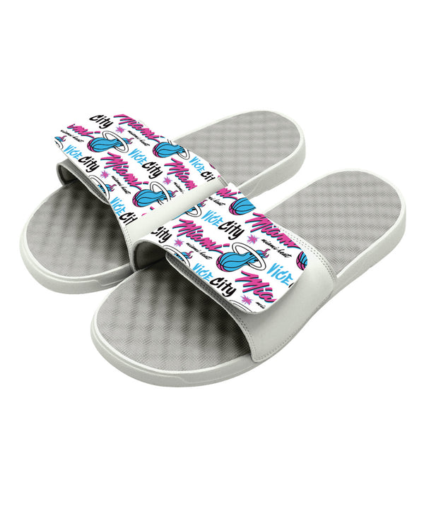 Islide Miami HEAT Original Vice Pattern Sandals Men's Footwear ISlide