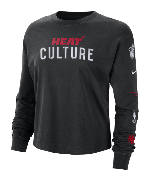 Nike HEAT Culture Boxy Long Sleeve Women's Tee Women Outerwear Nike   