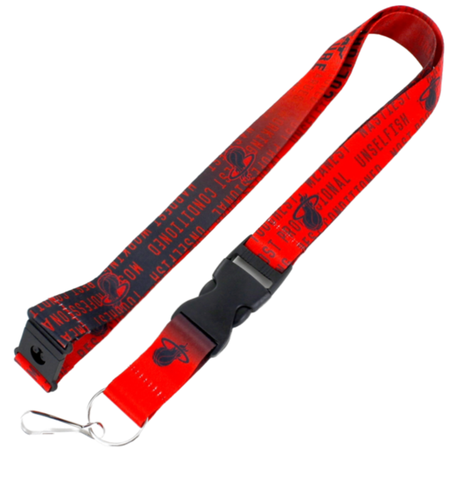 HEAT Culture: Blood Red Lanyard Novelties Aminco   