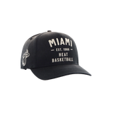 '47 Brand Miami HEAT Dusted Laramie Hitch Snapback - 3