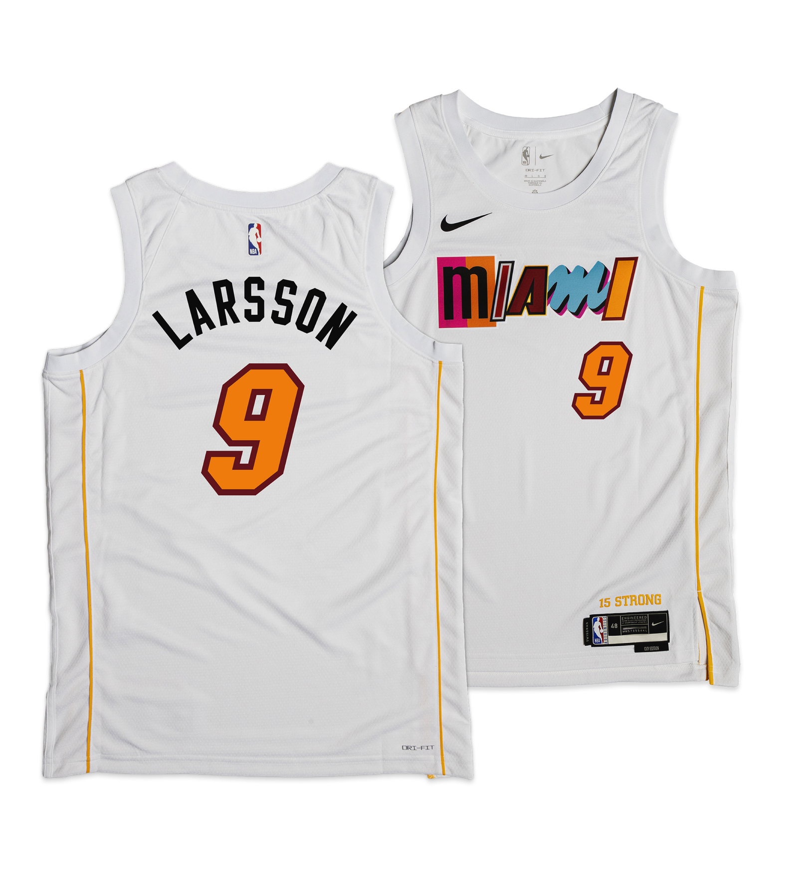 Pelle Larsson Nike Miami Mashup Vol. 2 Swingman Jersey - Player's Choice MENS JERSEYS NIKE   