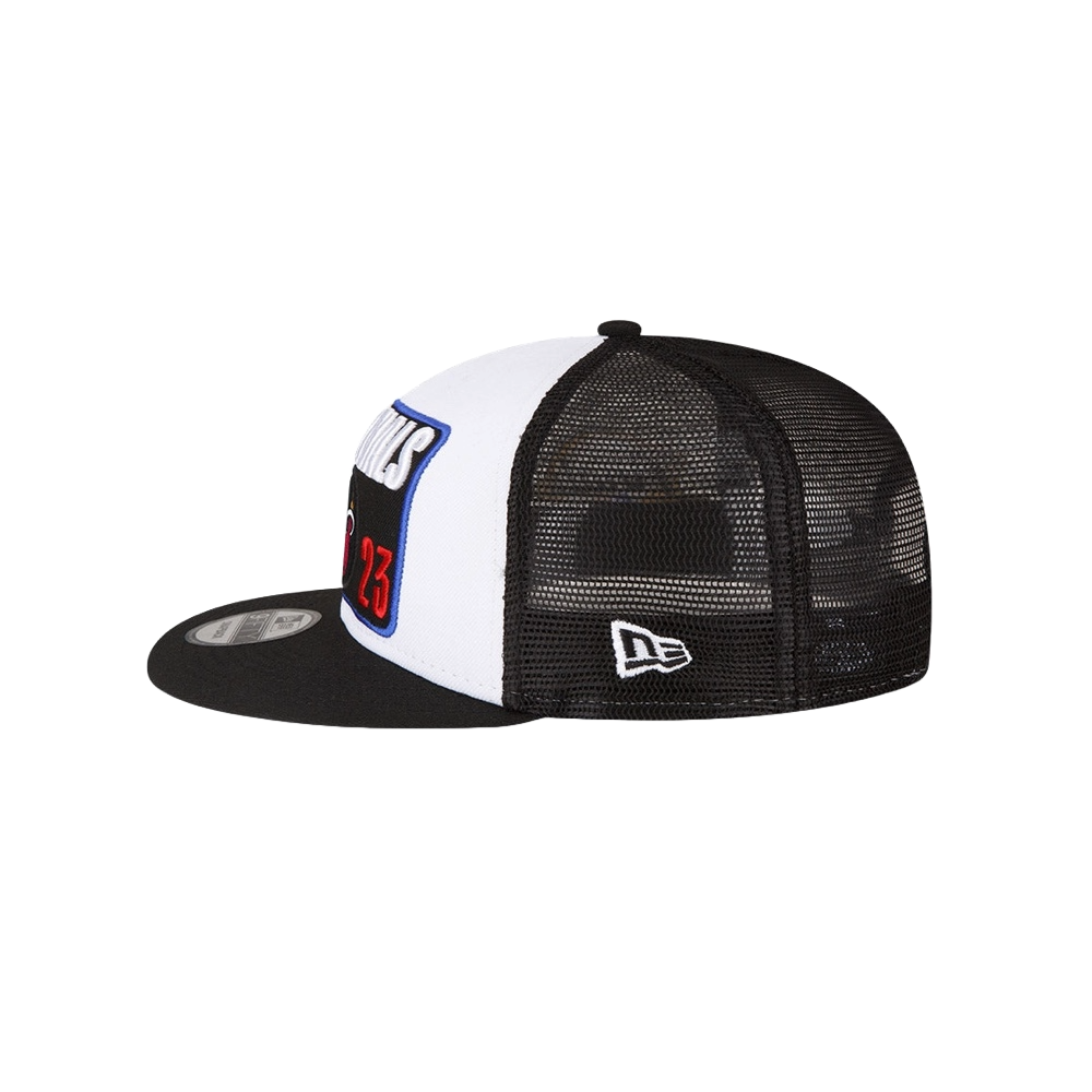 New Era Miami HEAT 2023 NBA Finals Locker Room Snapback Unisex Caps New Era   