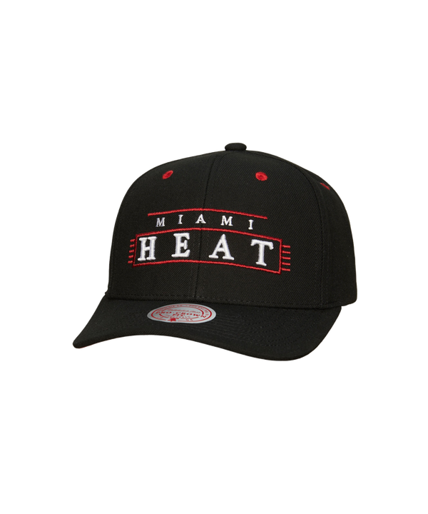 Mitchell & Ness Miami HEAT Lofi Pro Snapback Unisex Caps Mitchell & Ness   