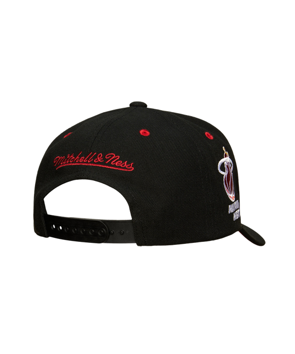 Mitchell & Ness Miami HEAT Lofi Pro Snapback Unisex Caps Mitchell & Ness   