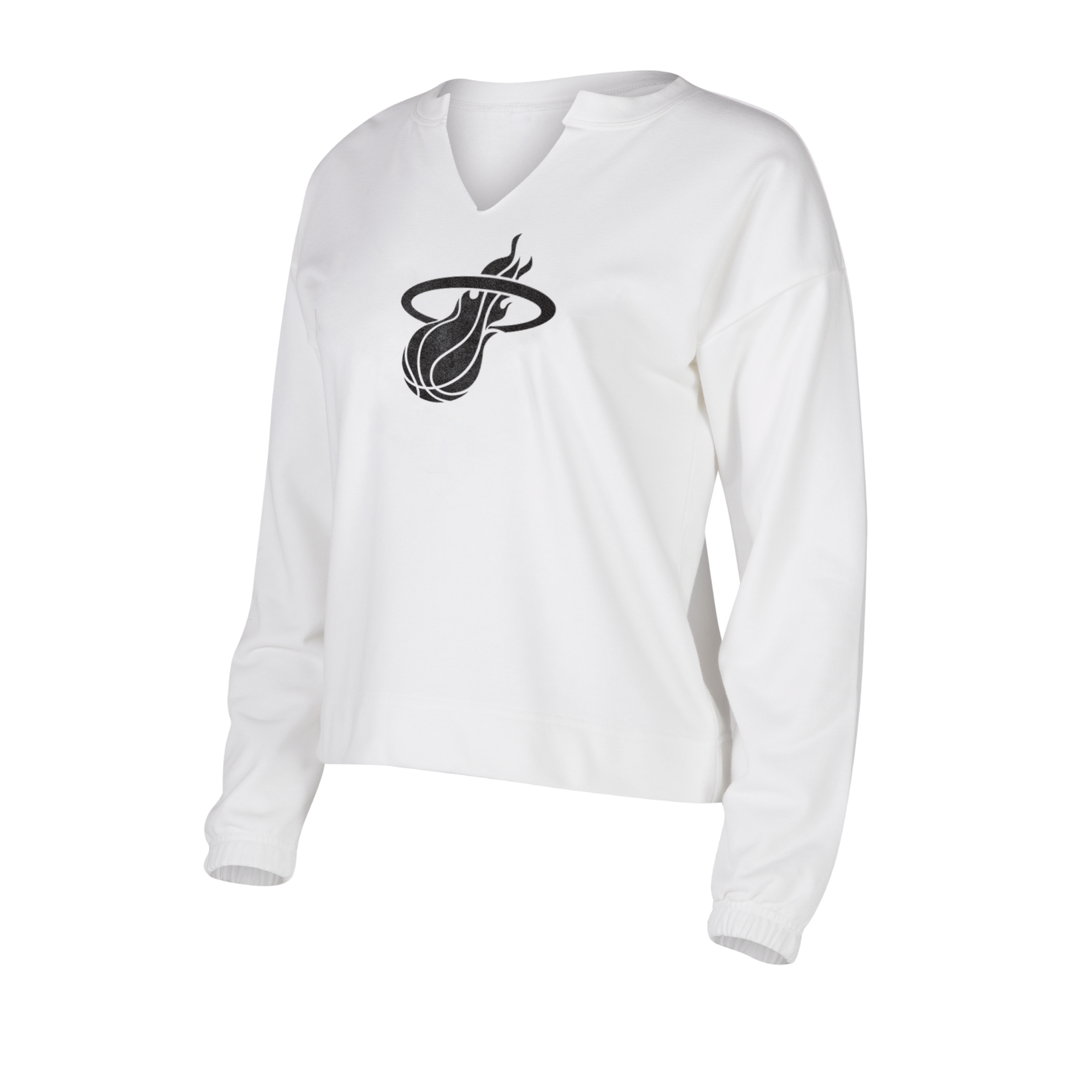 Concepts Sport HEAT Culture Women's Logo Long Sleeve Top Women's Long Sleeve Tee Concepts Sports   