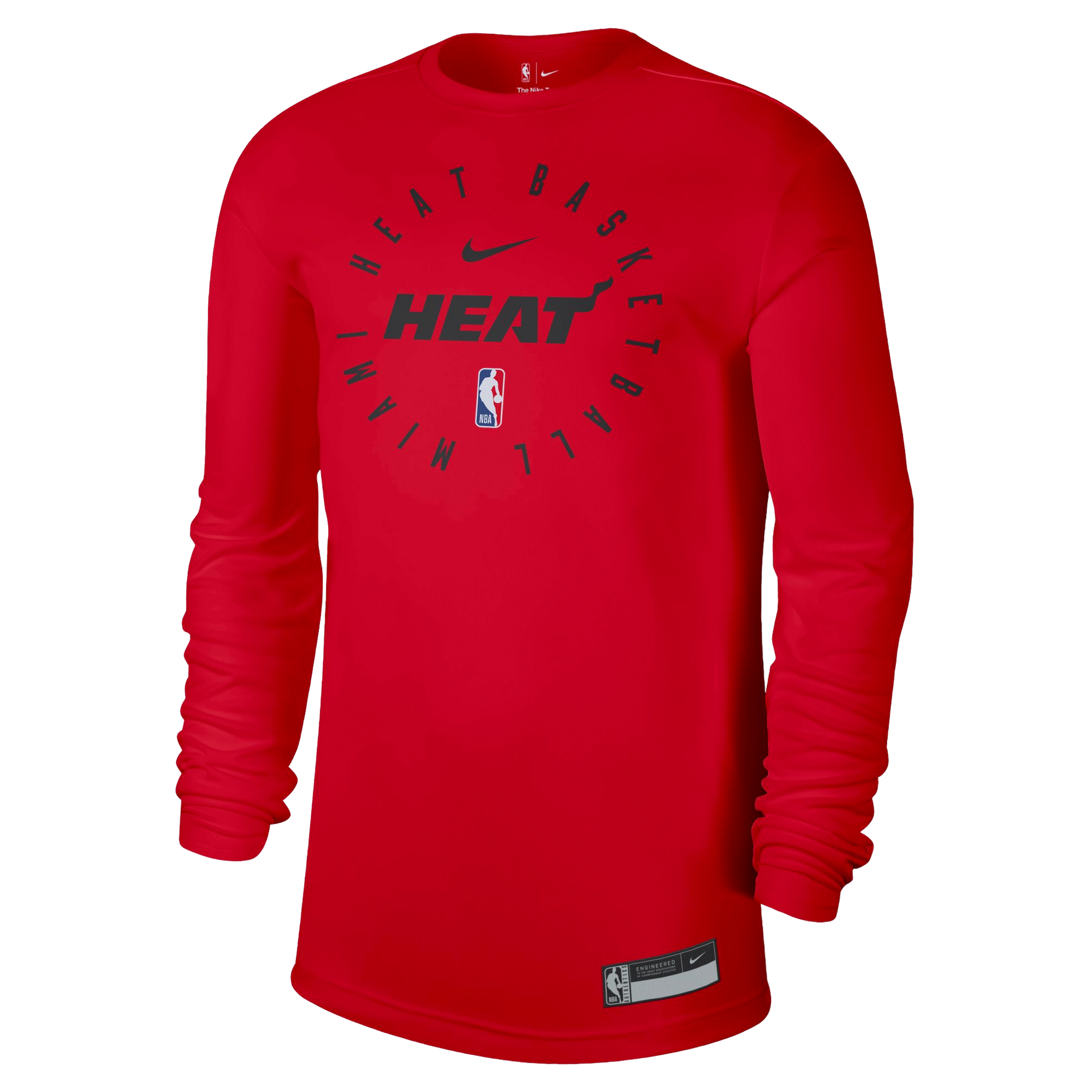 Nike HEAT Culture: Blood Red Long Sleeve Practice Tee Unisex Tee Nike   