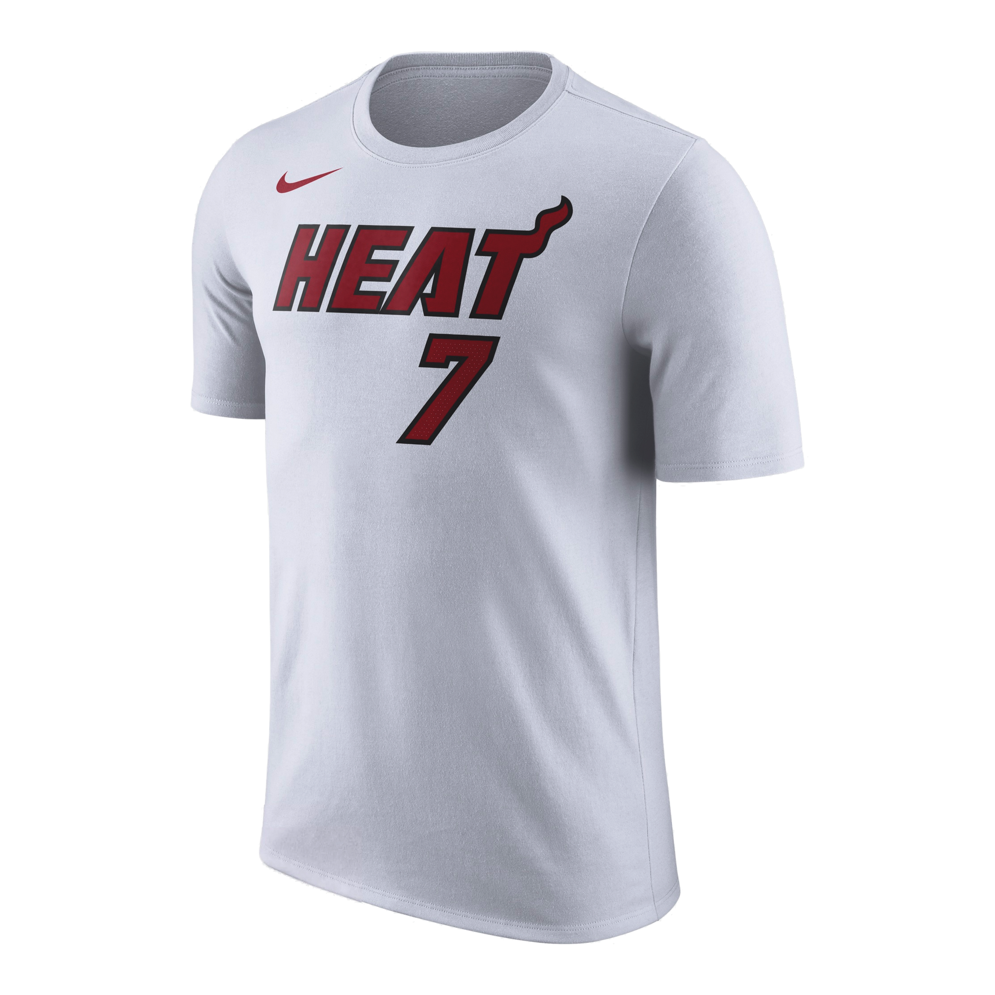 Kyle Lowry Nike Miami HEAT Association White Name & Number Tee Men's Tee Nike