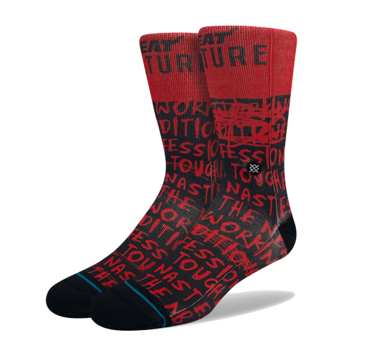 Court Culture x Stance The Mantra Socks Men's Footwear Court Culture   