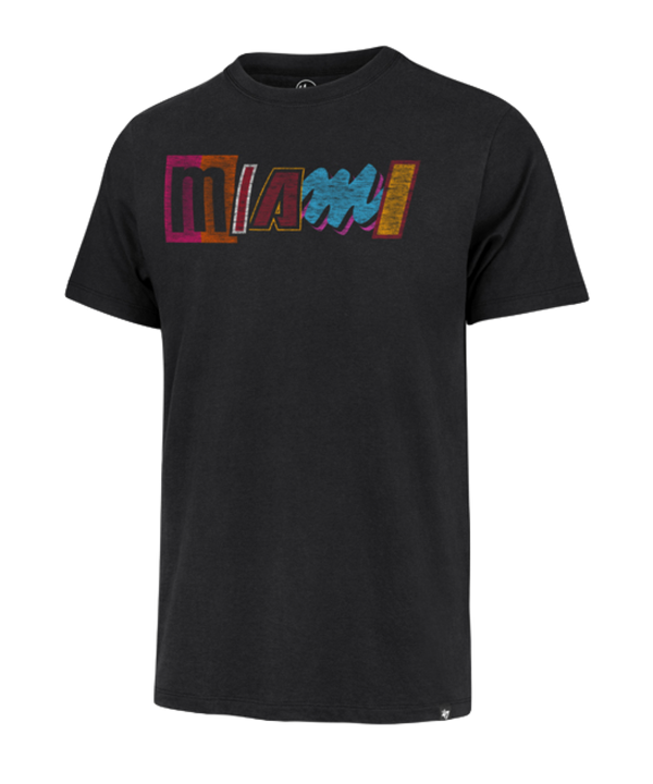 '47 Brand Miami HEAT Mashup MVP Tee Unisex Tee '47 Brand   