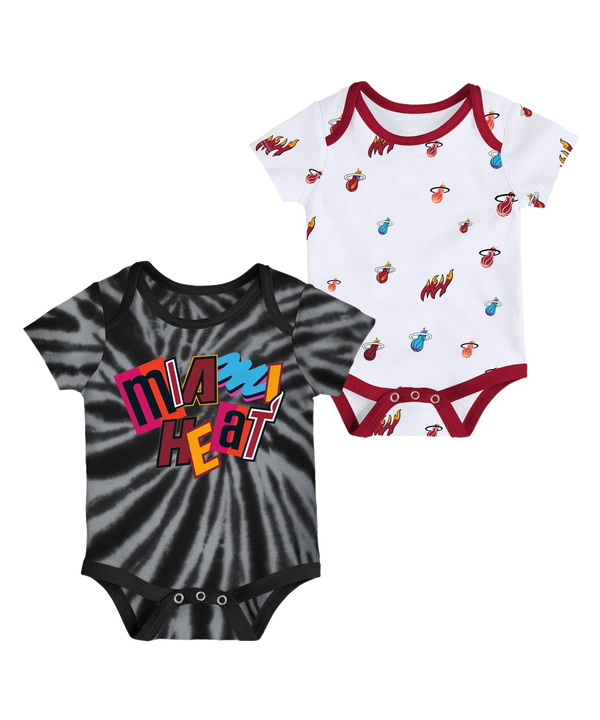 Court Culture Miami Mashup 2-PK Infant Onesies Infant Onesie Court Culture   