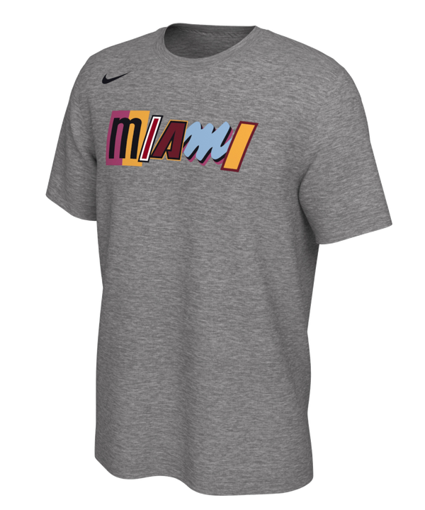 Nike Miami Mashup Vol. 2 Grey Tee Unisex Tee Nike   