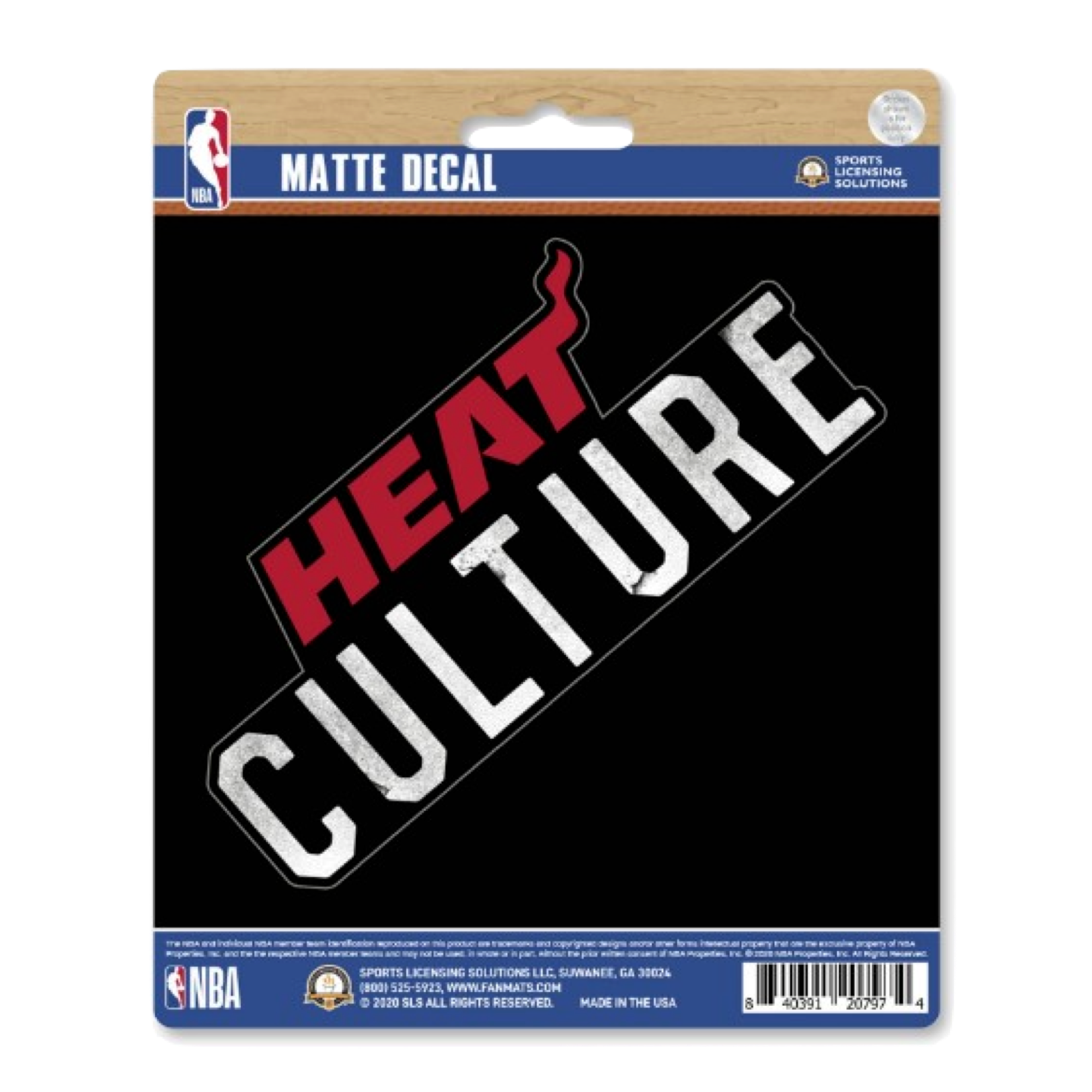 HEAT Culture Matte Decal Novelties Fanmats   