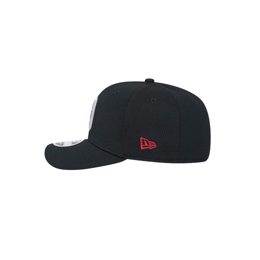 New Era Miami HEAT Patch Mesh Snapback Unisex Caps New Era   