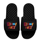 Islide Miami HEAT Mashup Wordmark Sandals - 1