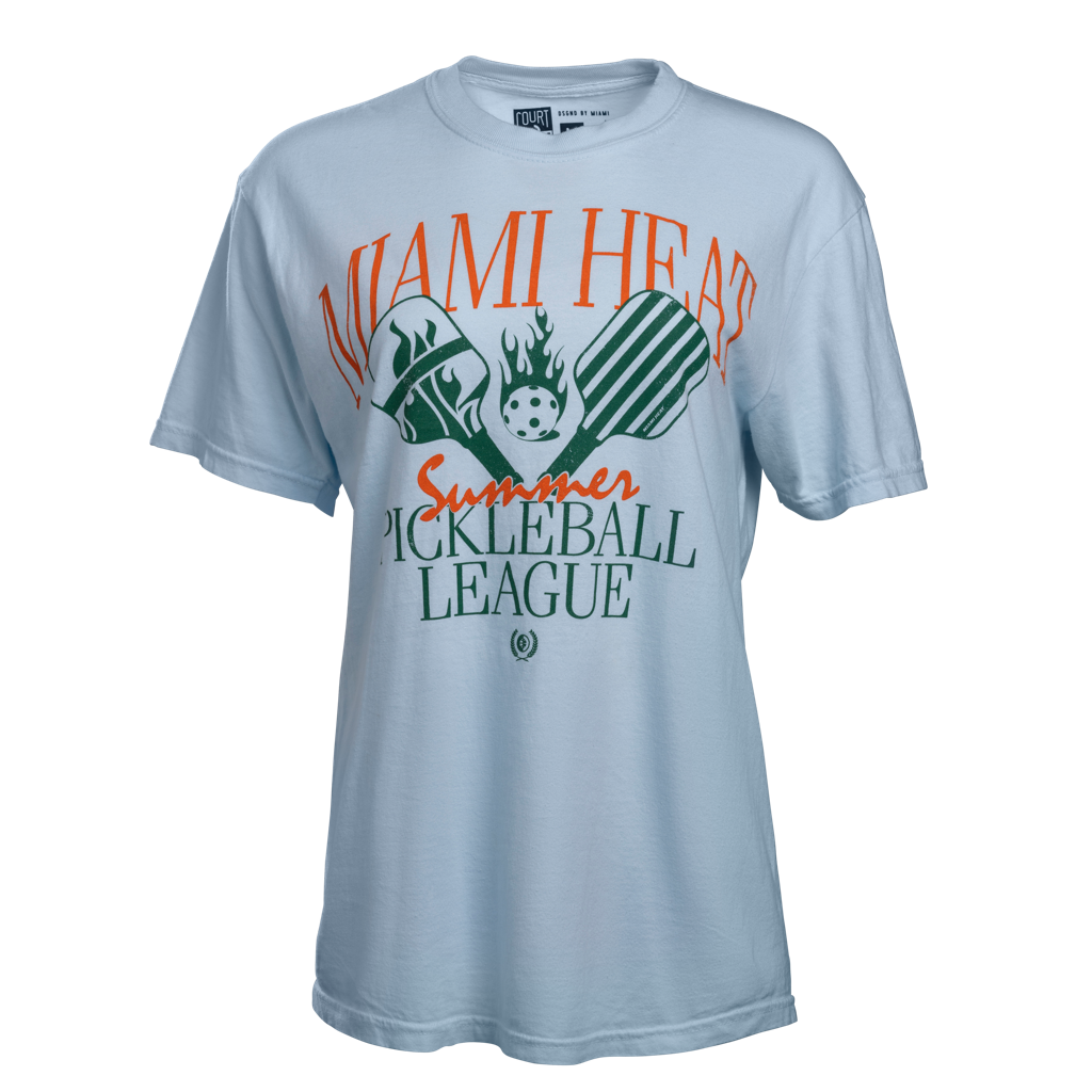 Court Culture HEAT Pickleball League Unisex Tee Unisex Tee Court Culture   