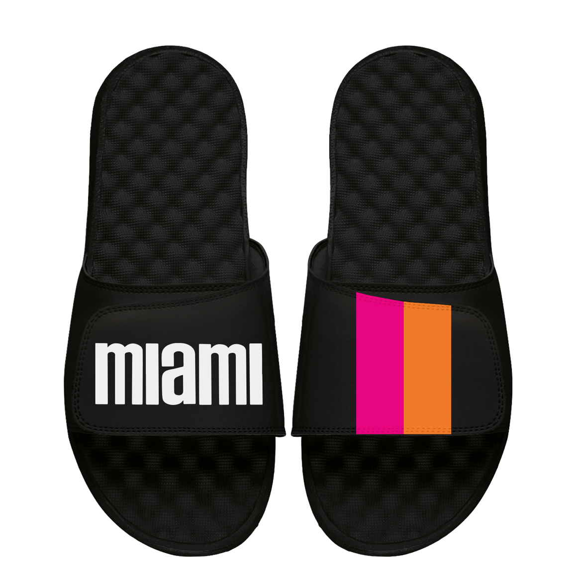 Islide Miami Floridians Black Sandals Men's Footwear ISlide   