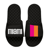 Islide Miami Floridians Black Sandals - 1