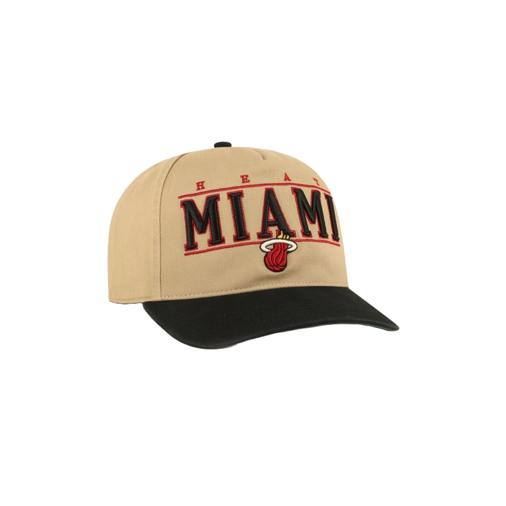 '47 Brand Miami HEAT Cityline Snapback Unisex Caps '47 Brand   