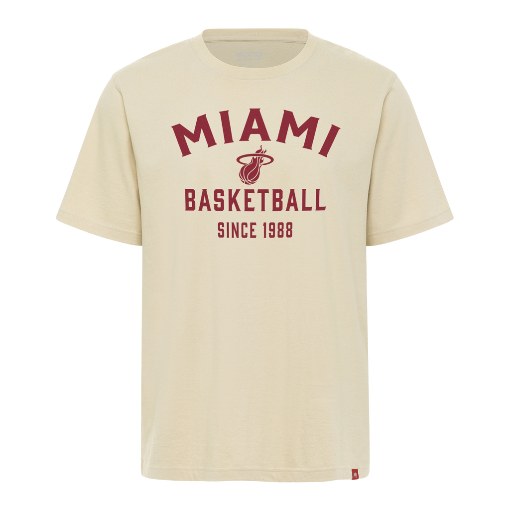 Sportiqe Miami HEAT Basketball Tee UNISEXTEE SPORTIQE APPAREL CO.    - featured image